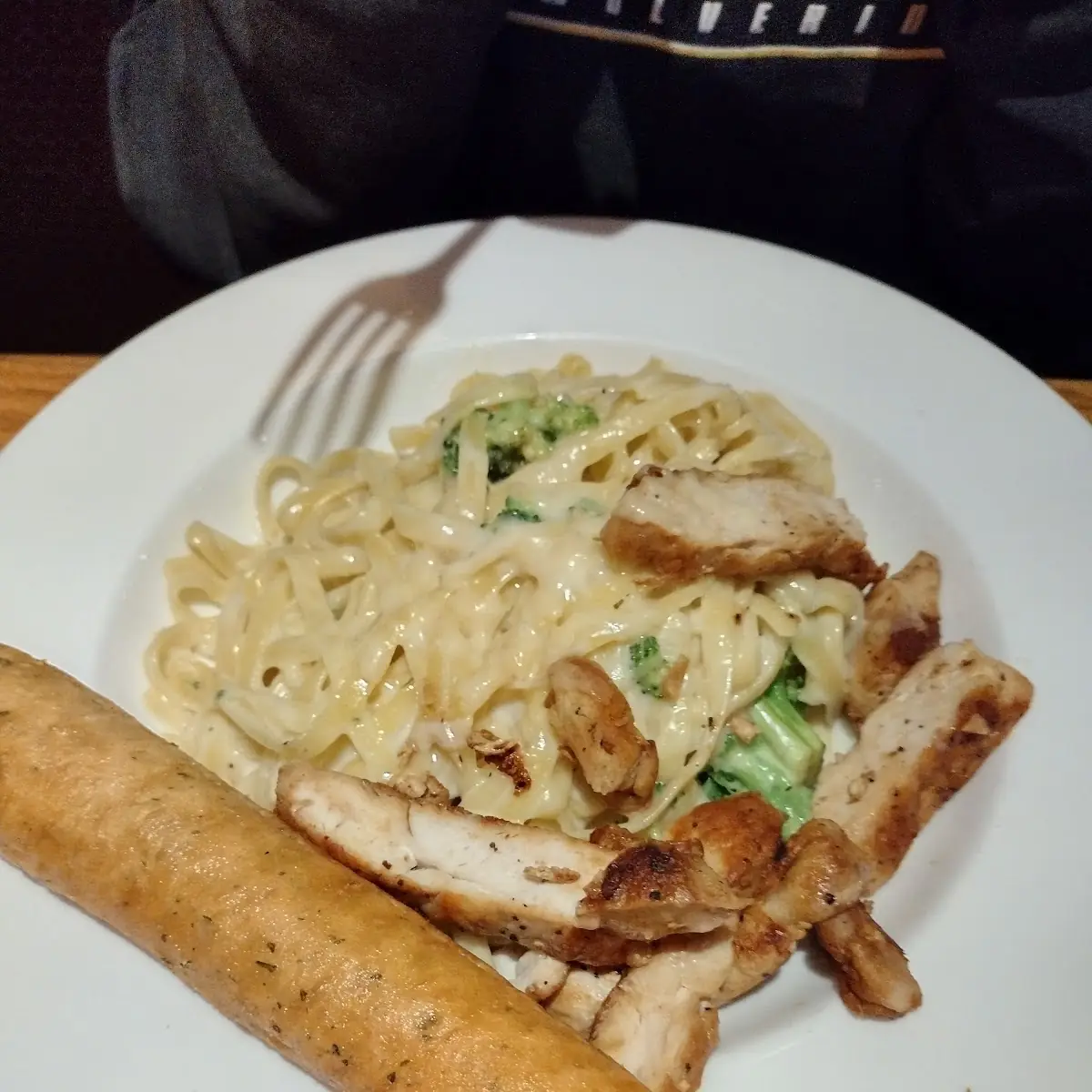 Chickn Alfredo Pasta