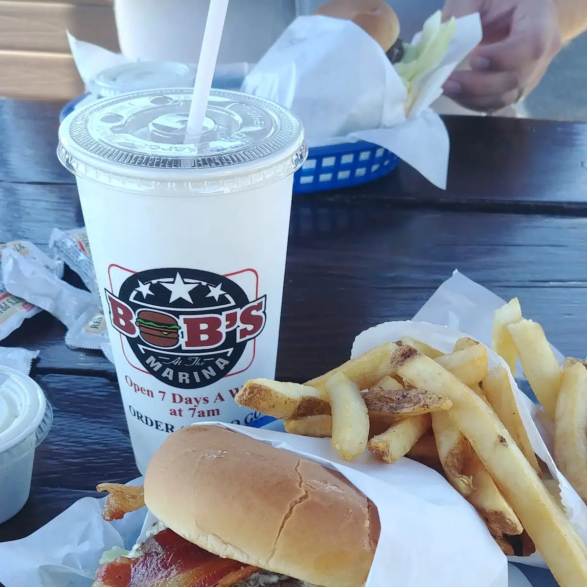 Bacon Blue Cheese Burger