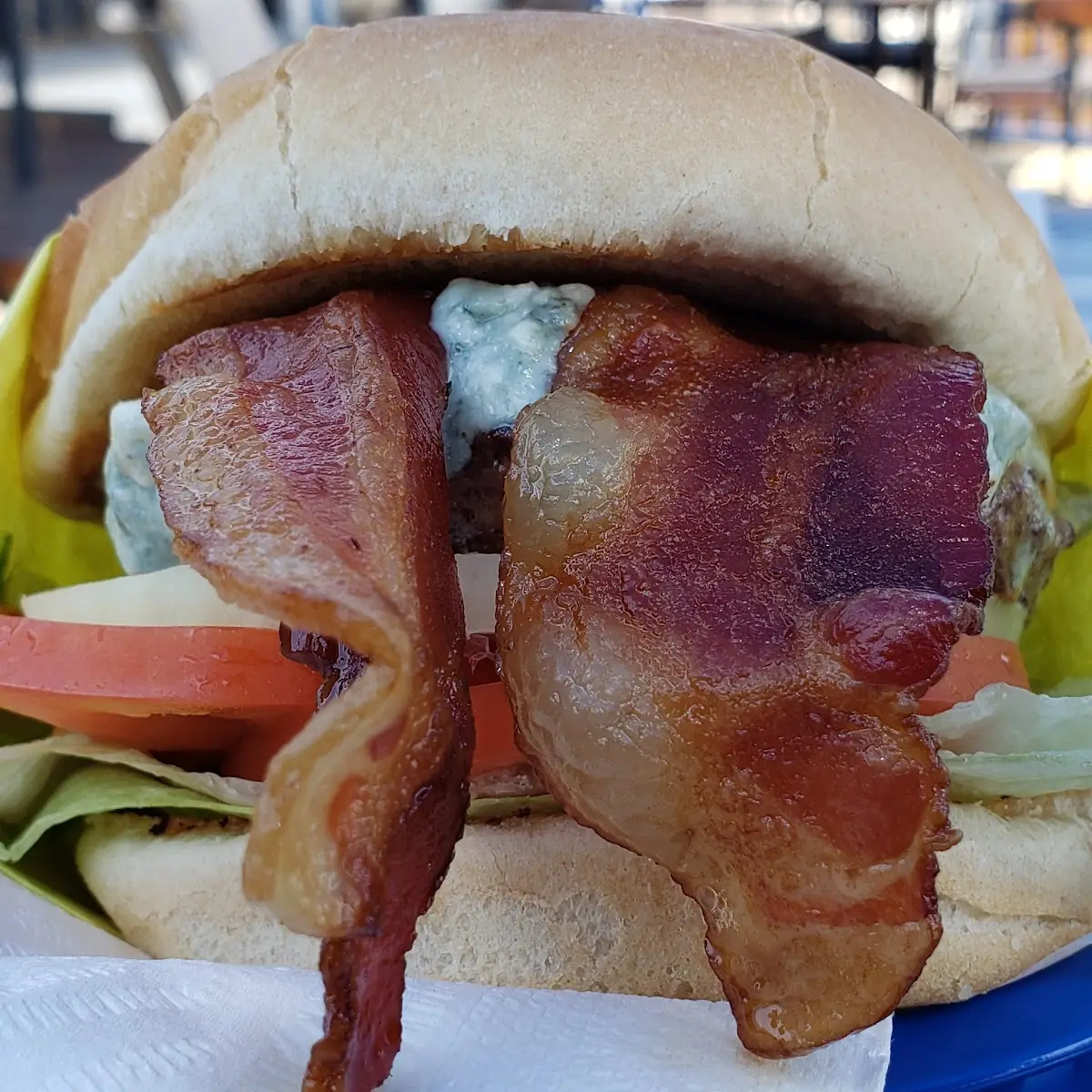 Bob's Giant Bacon Cheeseburger