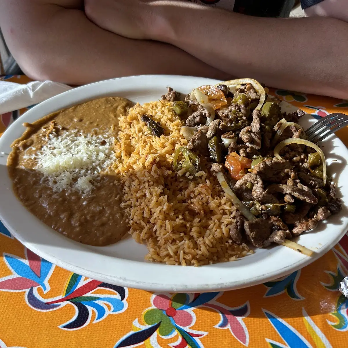 Kids Enchilada Rice and Beans