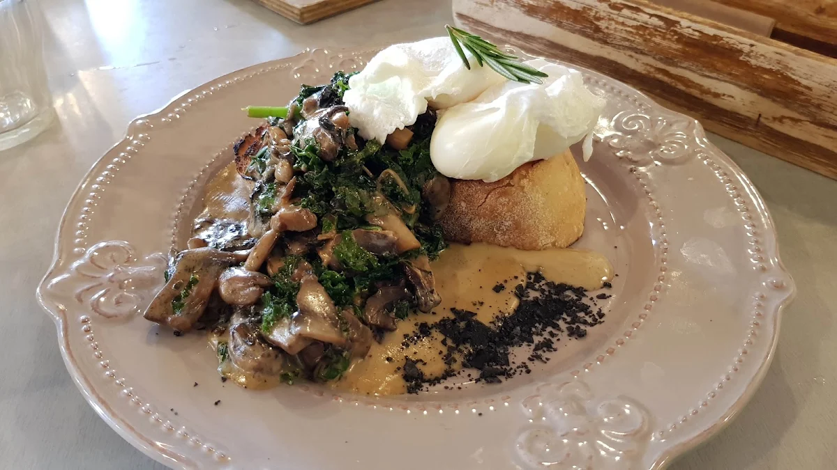 Mushroom & Walnut Pesto, The Green Mango Cafe