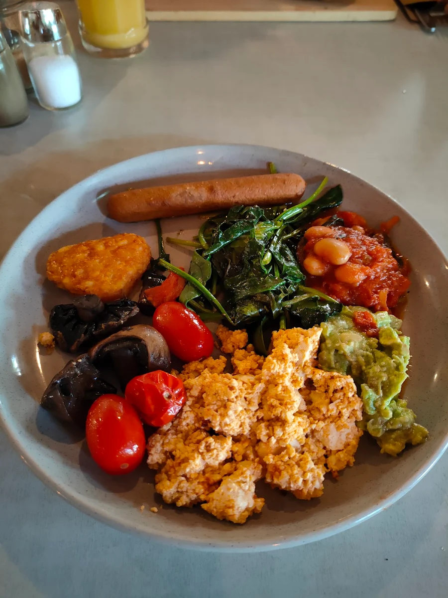 Vegan Breakfast, The Green Mango Cafe
