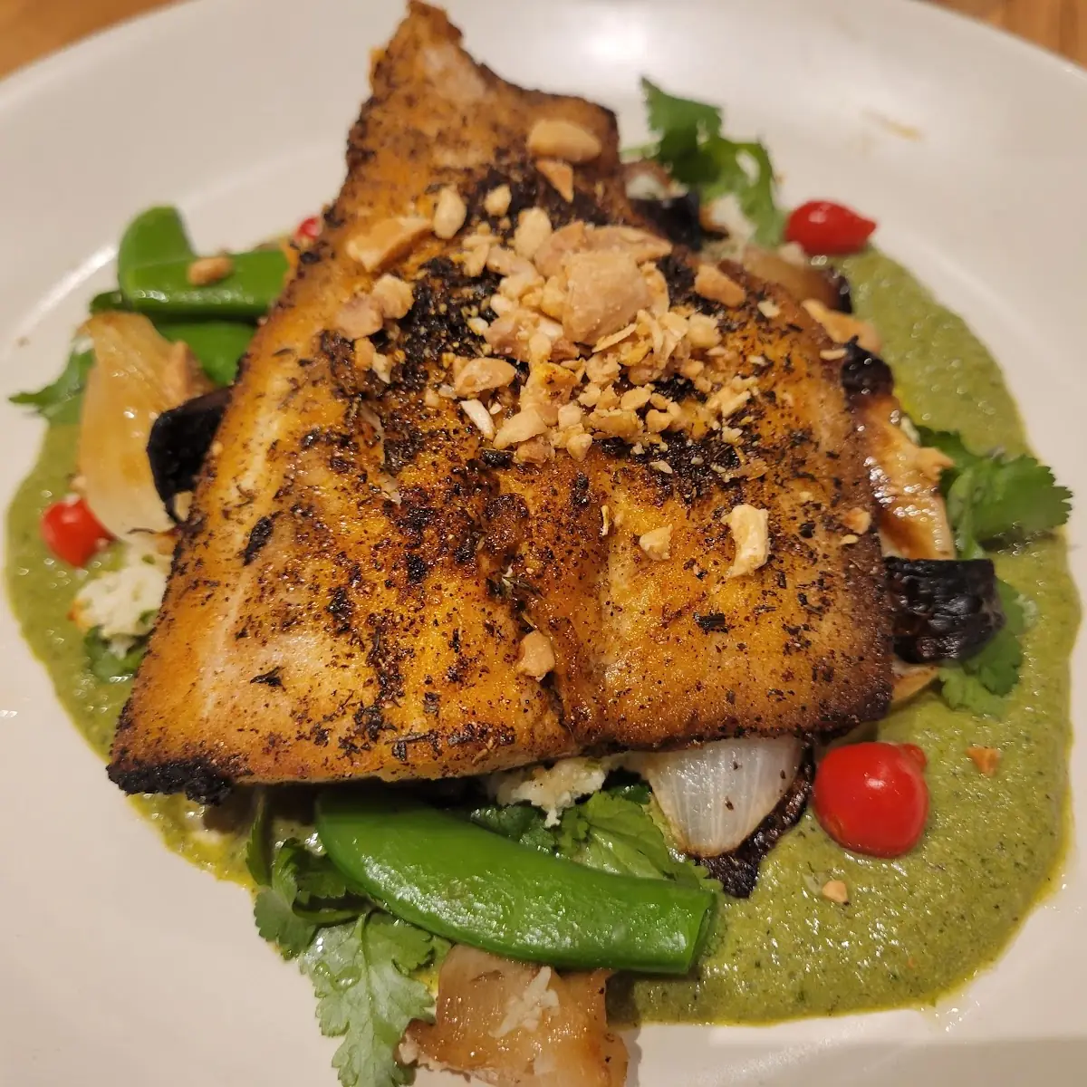 Pan Seared Sea Bass