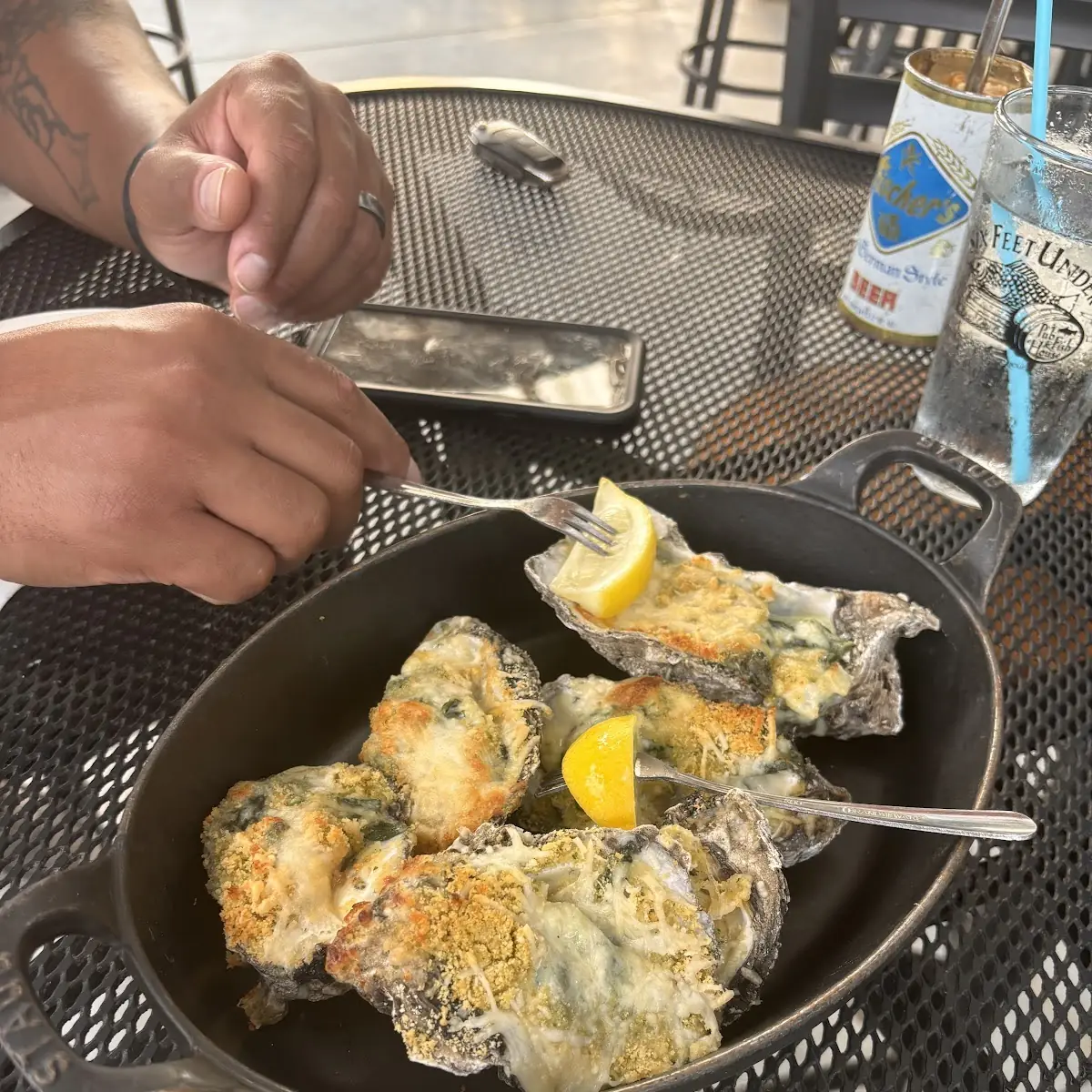 Oysters Rockefeller
