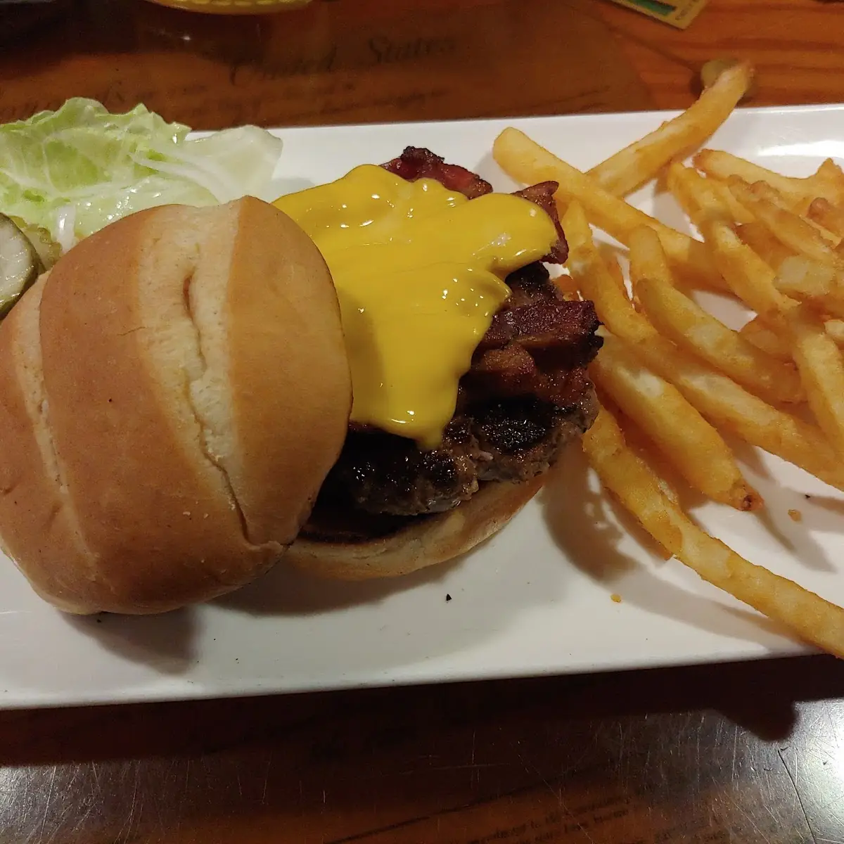 Bacon Cheese Burger