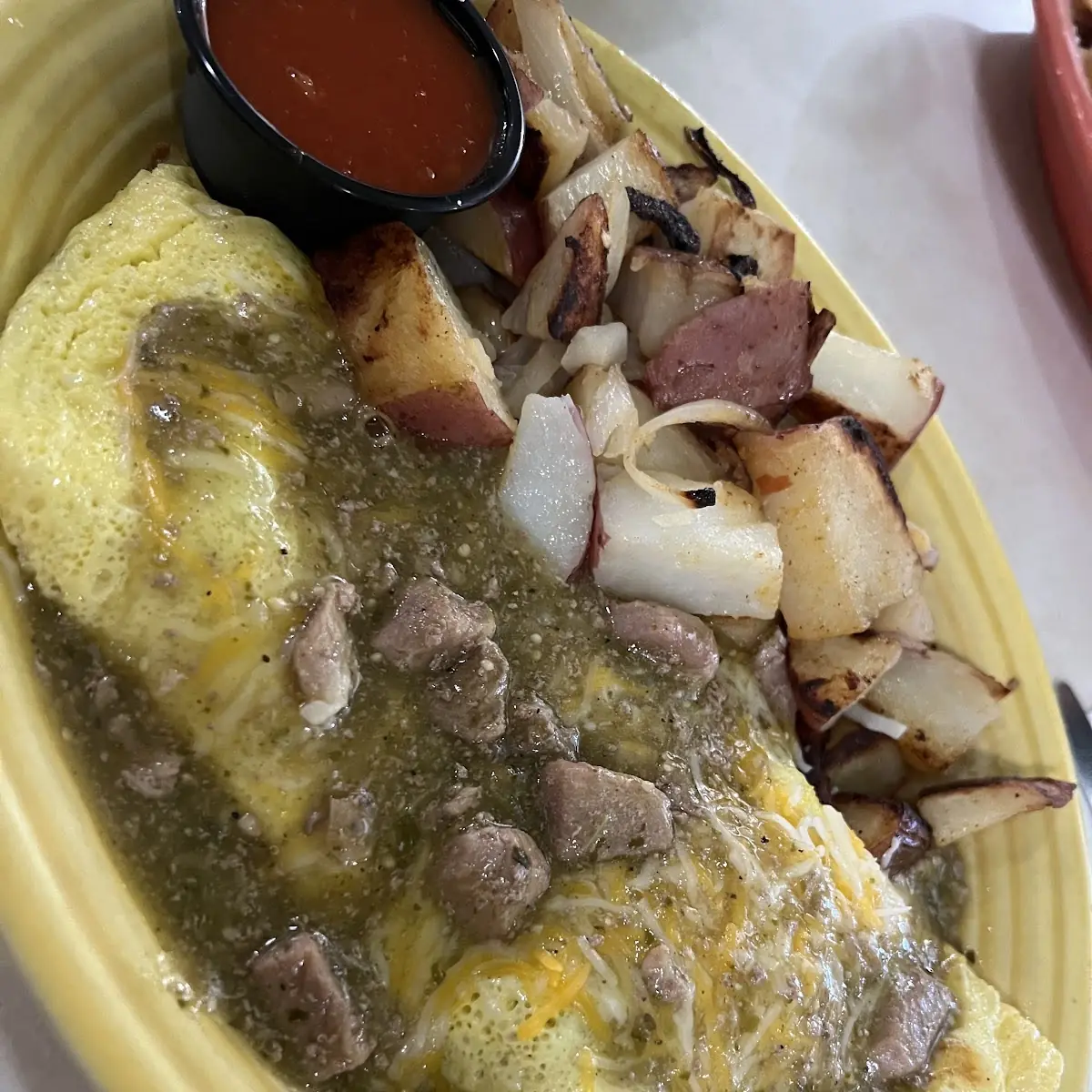 Chile Verde Omelet