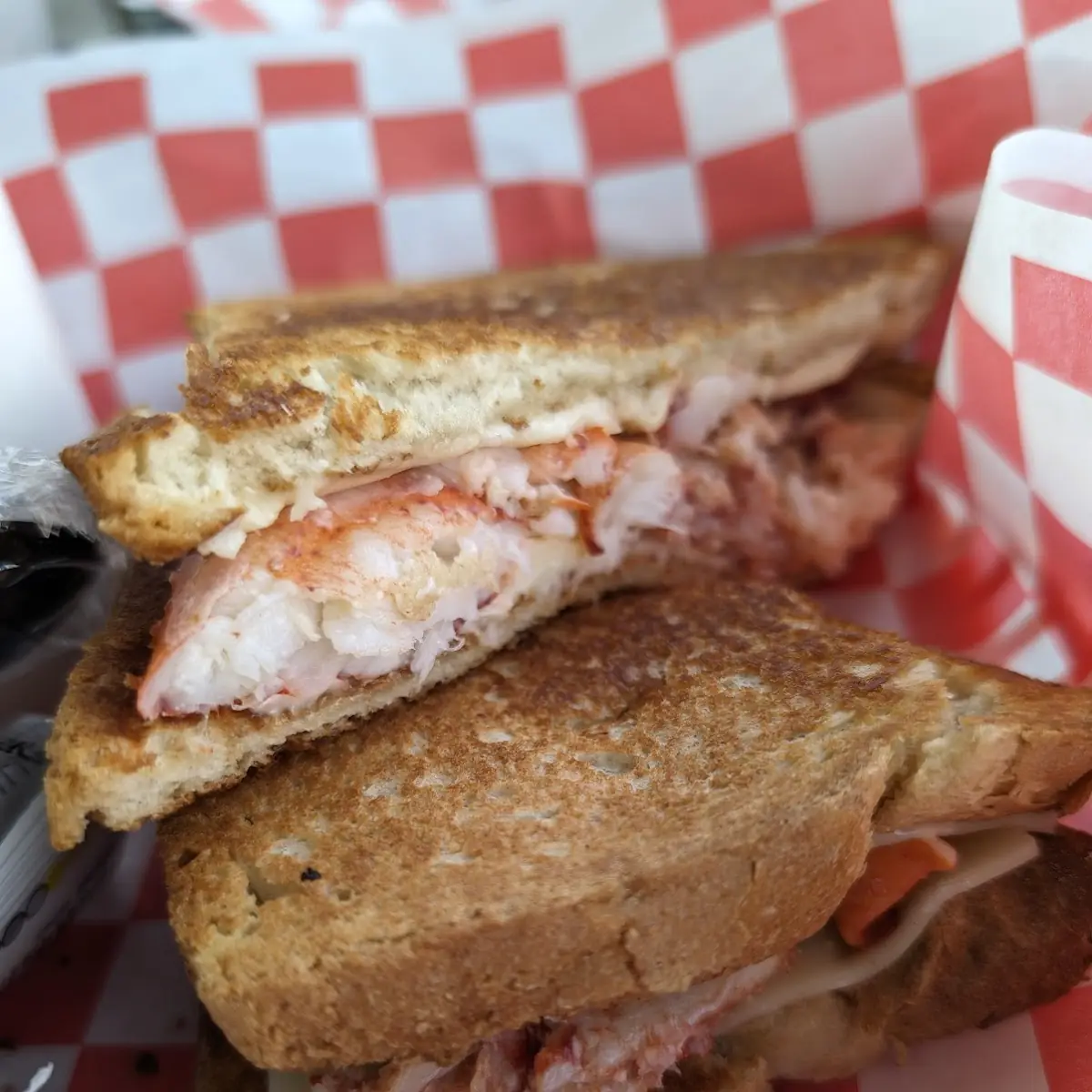 Lobster Grilled Cheese Sandwich