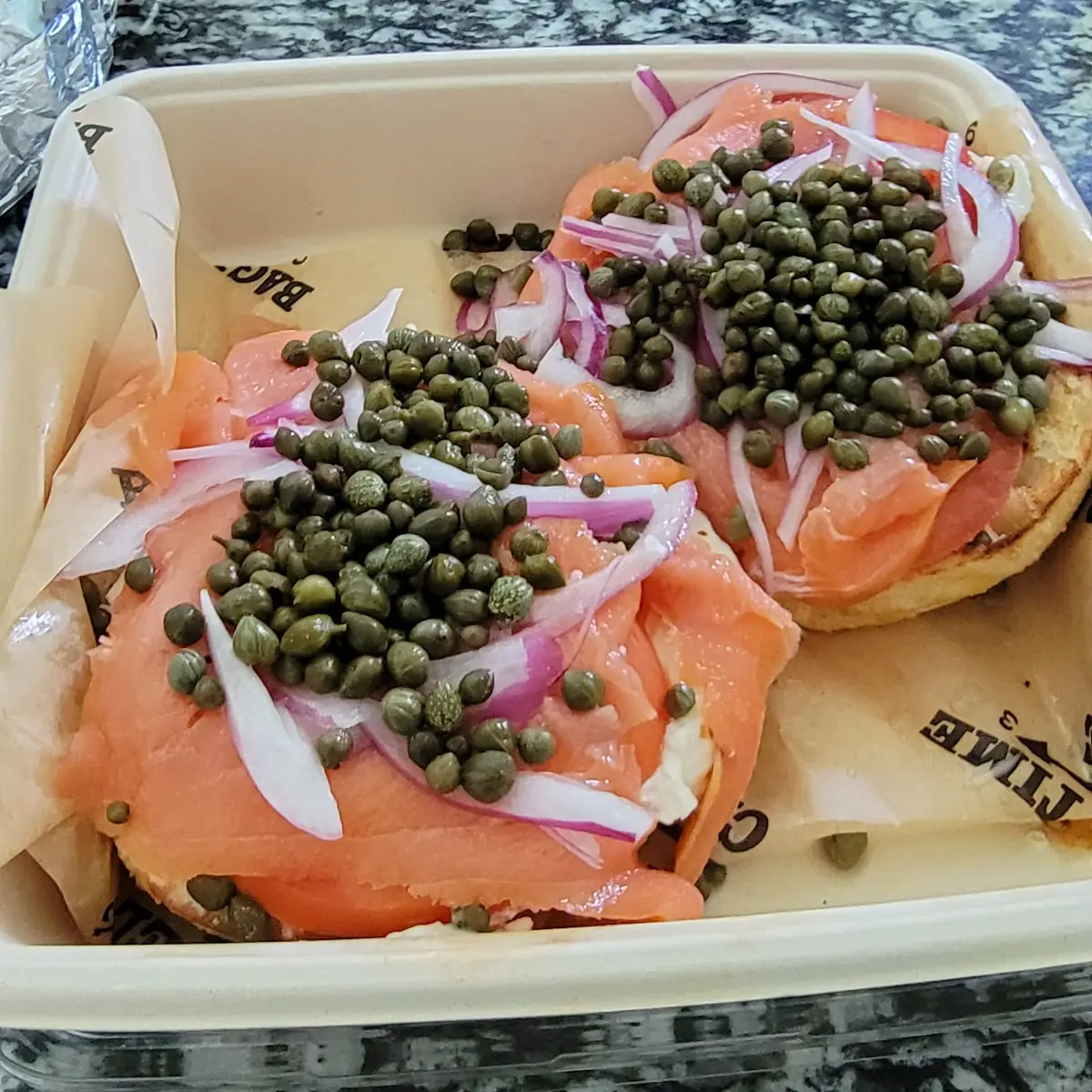 Nova Lox Bagel