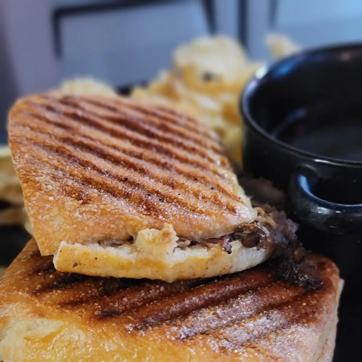 French Dip Panini