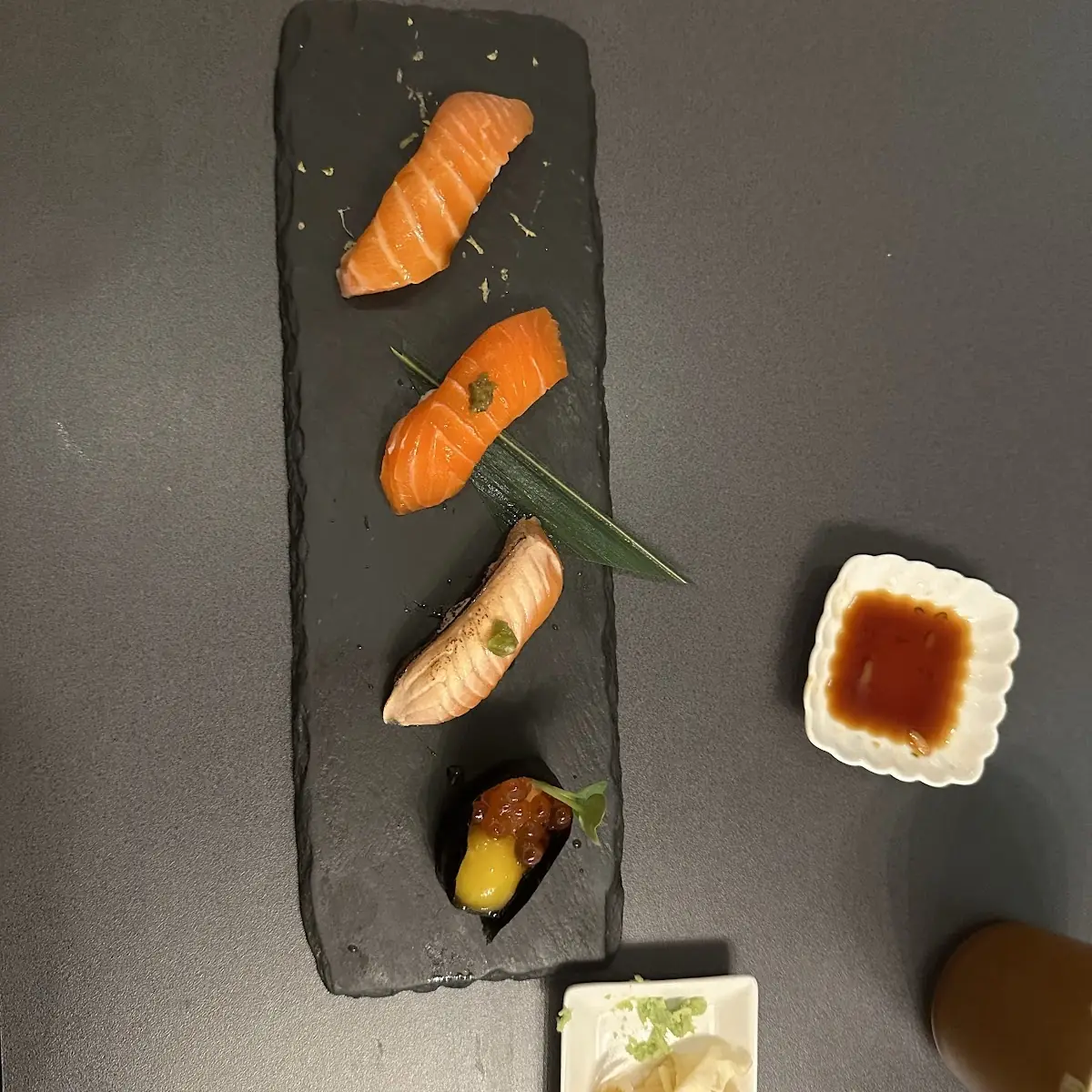 Assorted Salmon Nigiri Sushi Platter