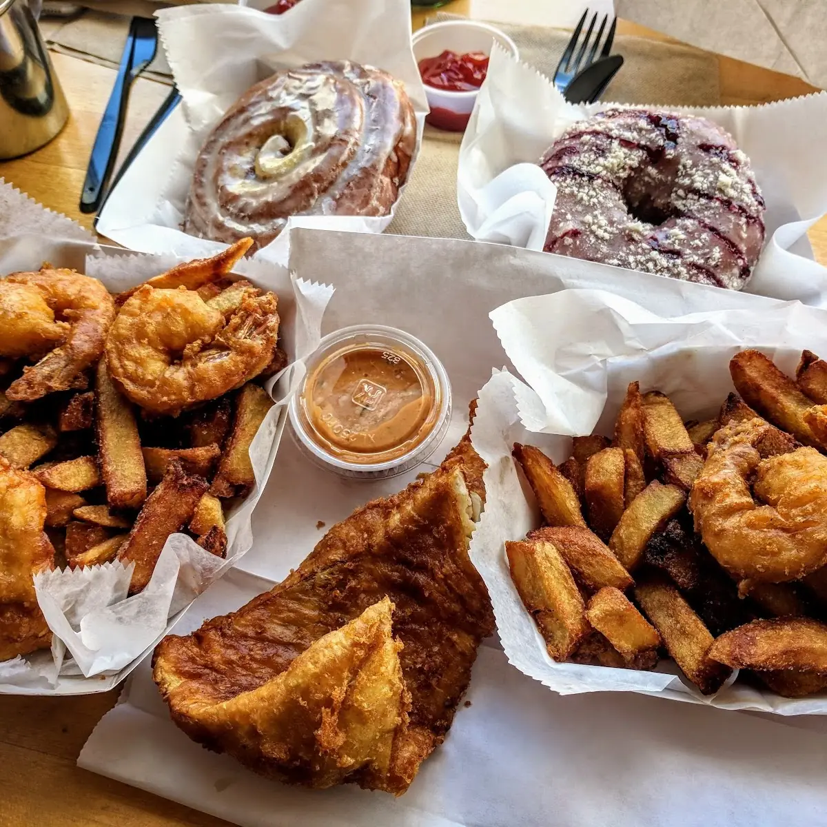 Fried Fish and Chips