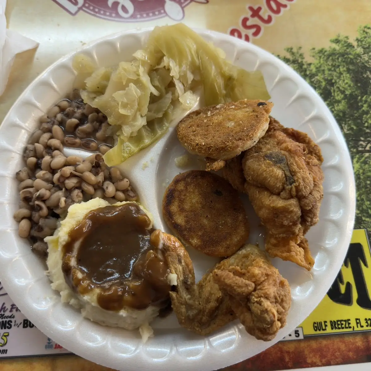 Fried Chicken with Sides