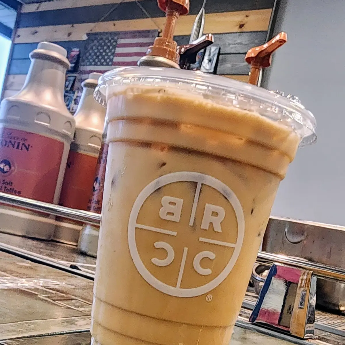 Iced Caramel Latte