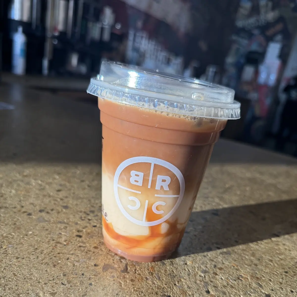 Iced Latte Salted Caramel