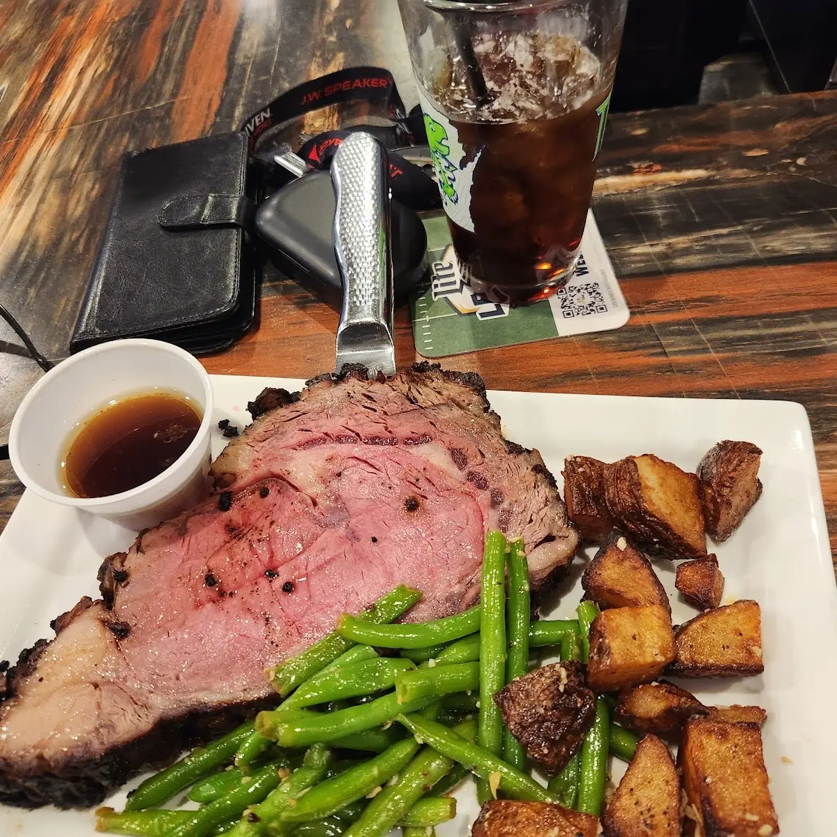 Drunken New York Strip Steak