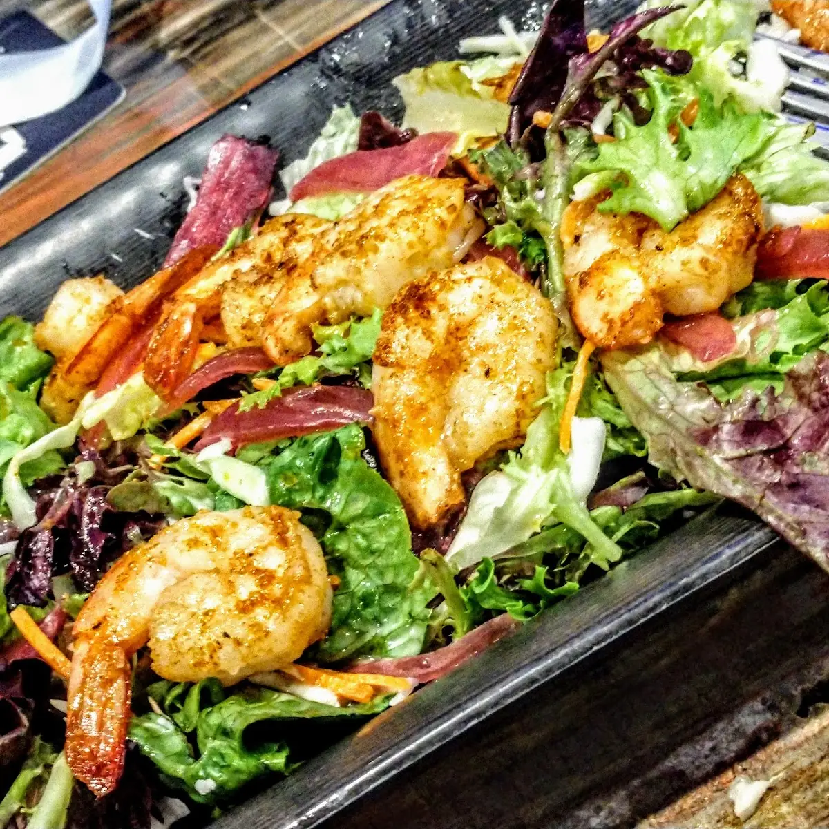 Grilled Shrimp Salad
