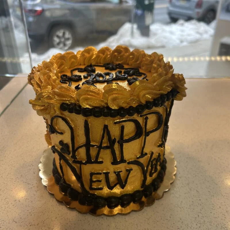 New Years Decorated Cake 7