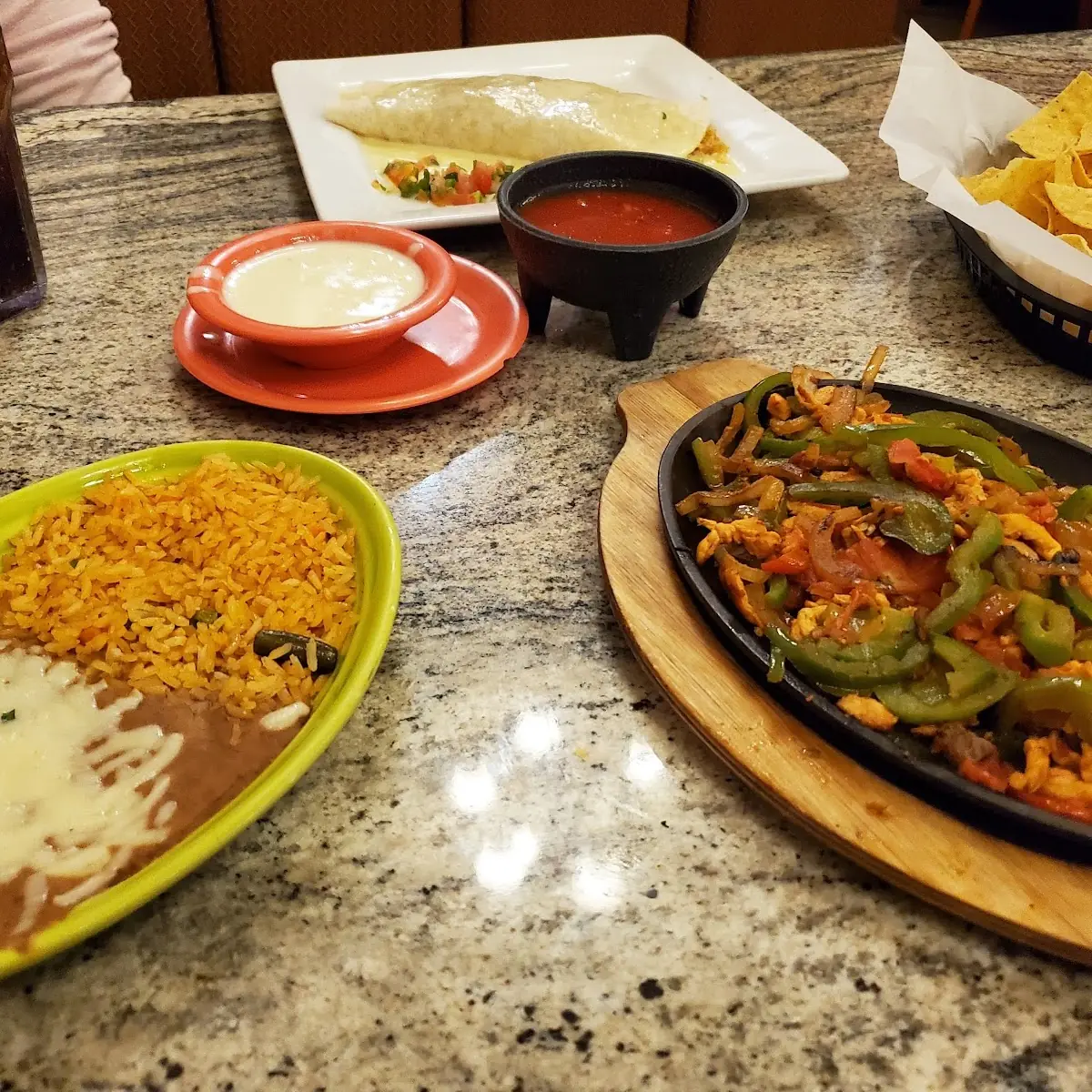 Chicken Fajitas Ice Cold