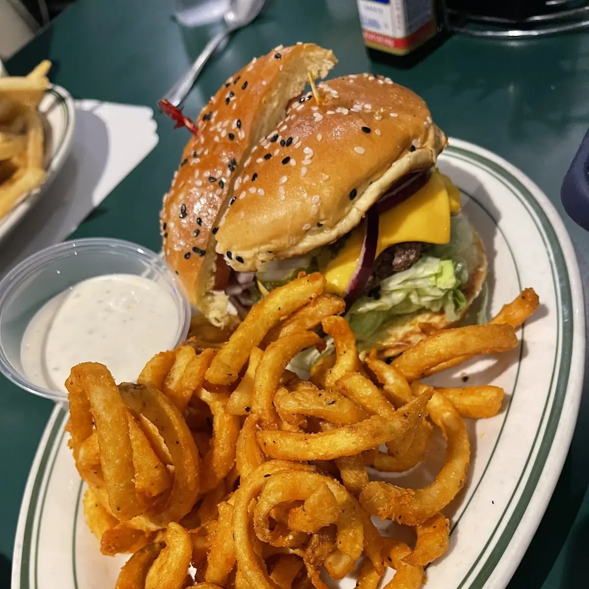 Mels Onion Rings & Fries Combo