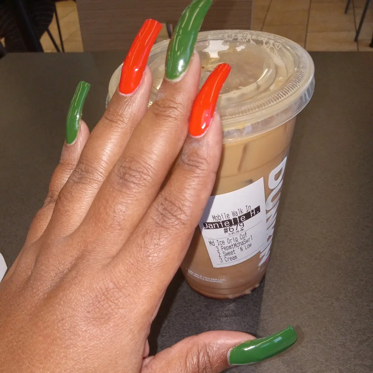 Iced Caramel Coffee