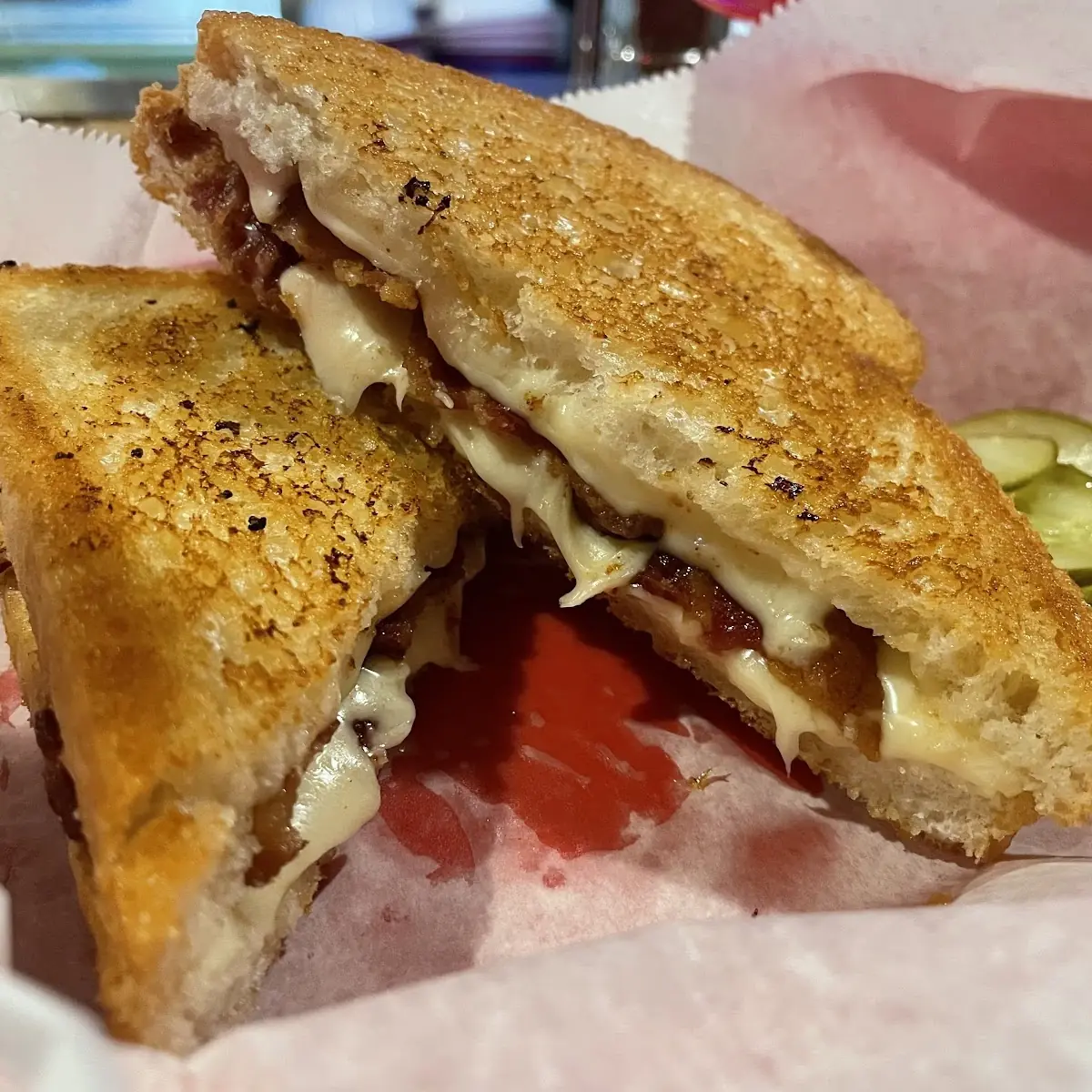 Grilled Cheese with Bacon