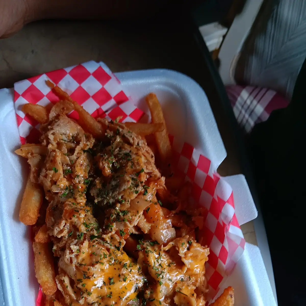 Loaded Fries with Chicken