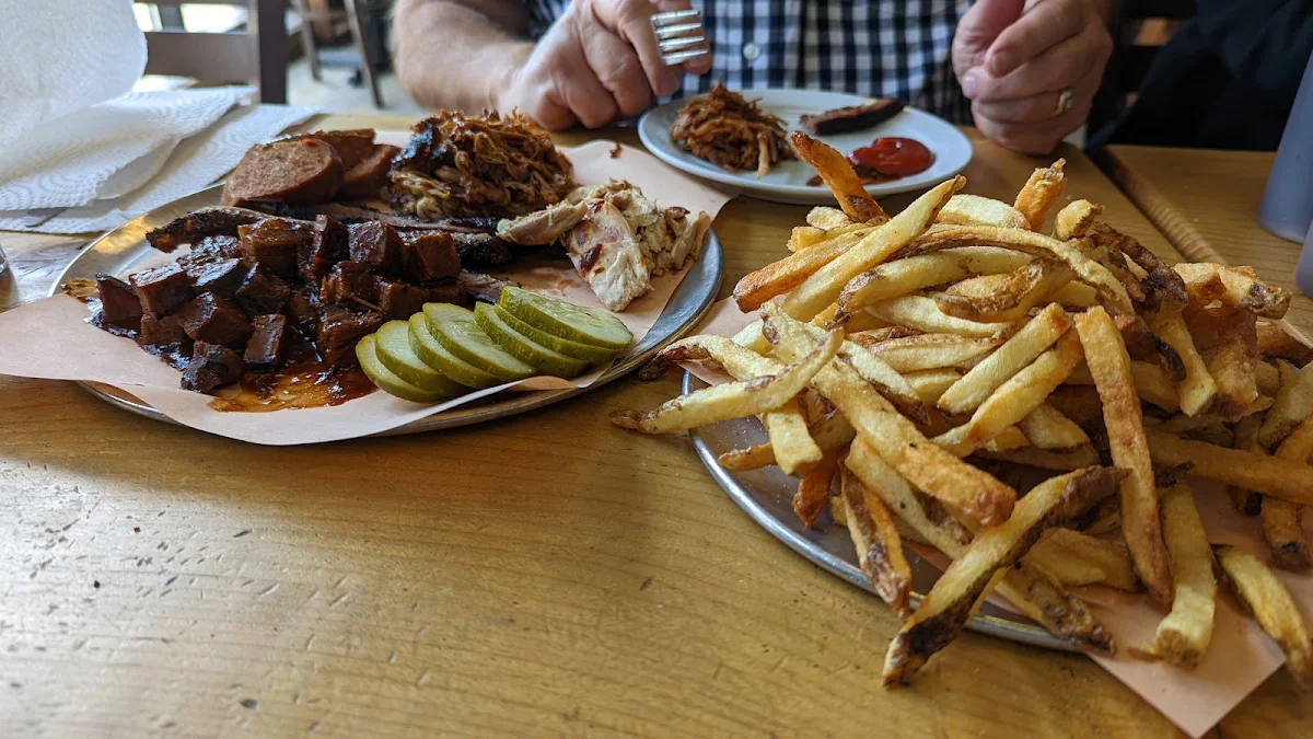 3 Meat Platter with Fries