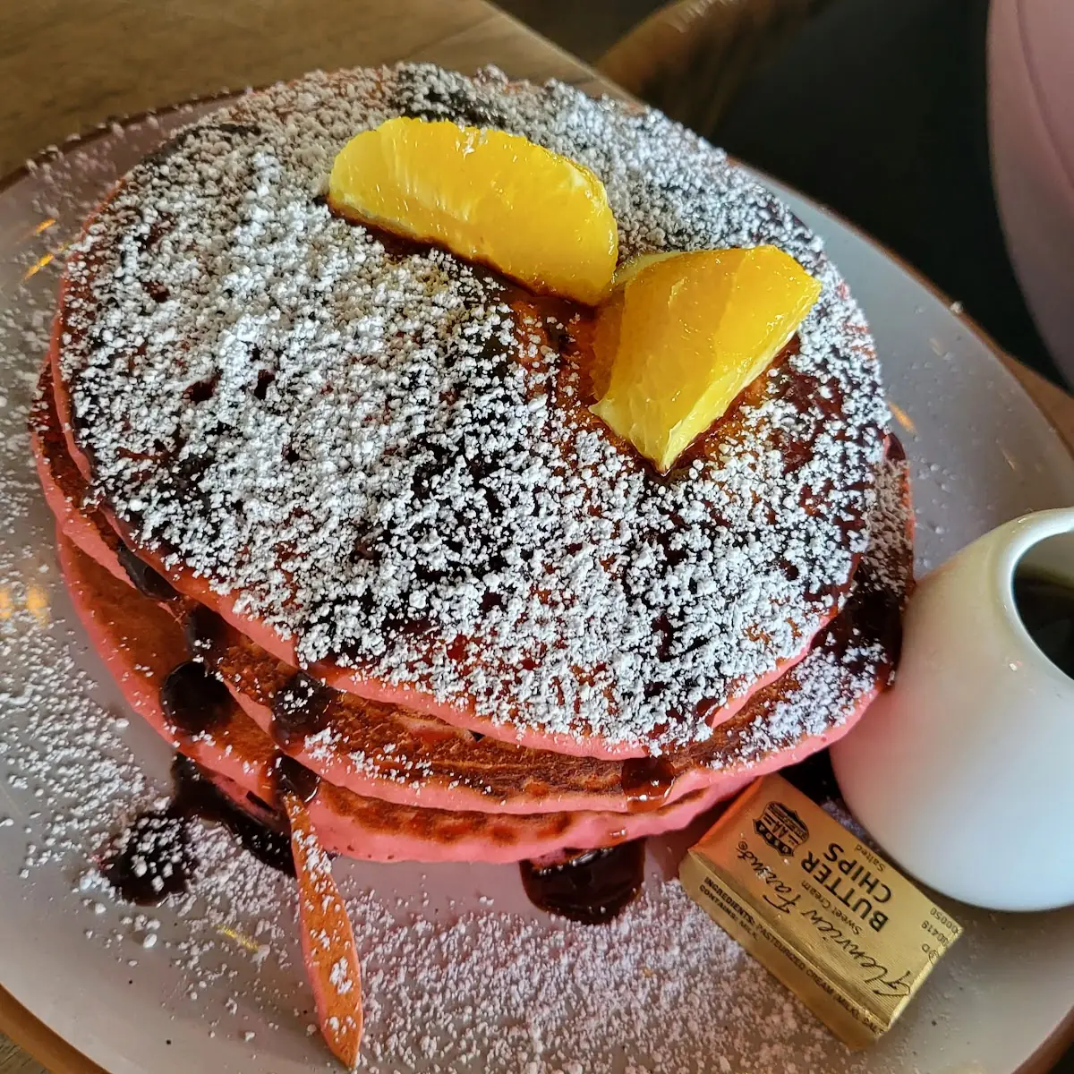 Red Velvet Pancakes