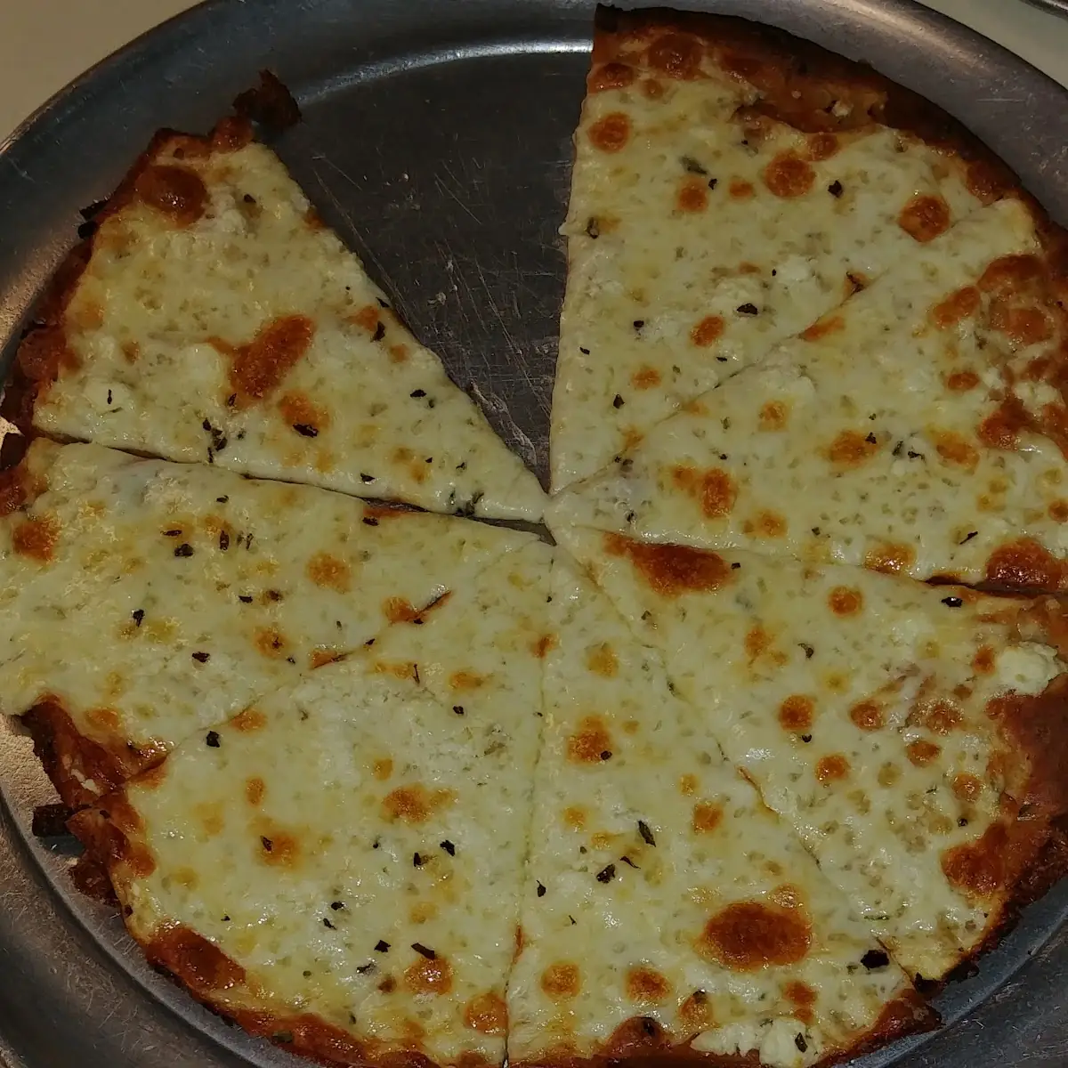 Cauliflower Crust Keto Friendly Cheese Pizza