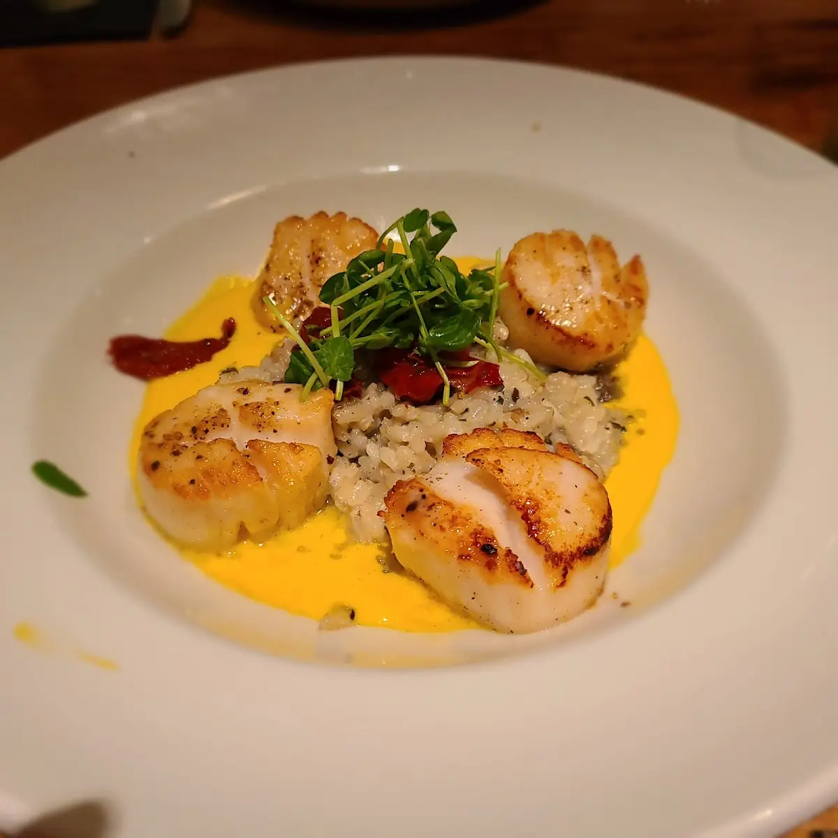 Seared Sea Scallops