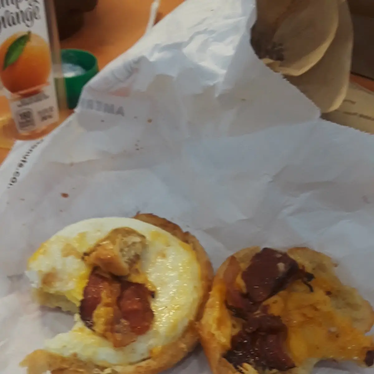 Bacon Egg and Cheese Croissant