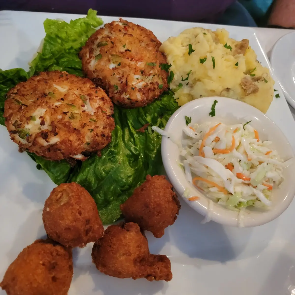Crab Cake Platter