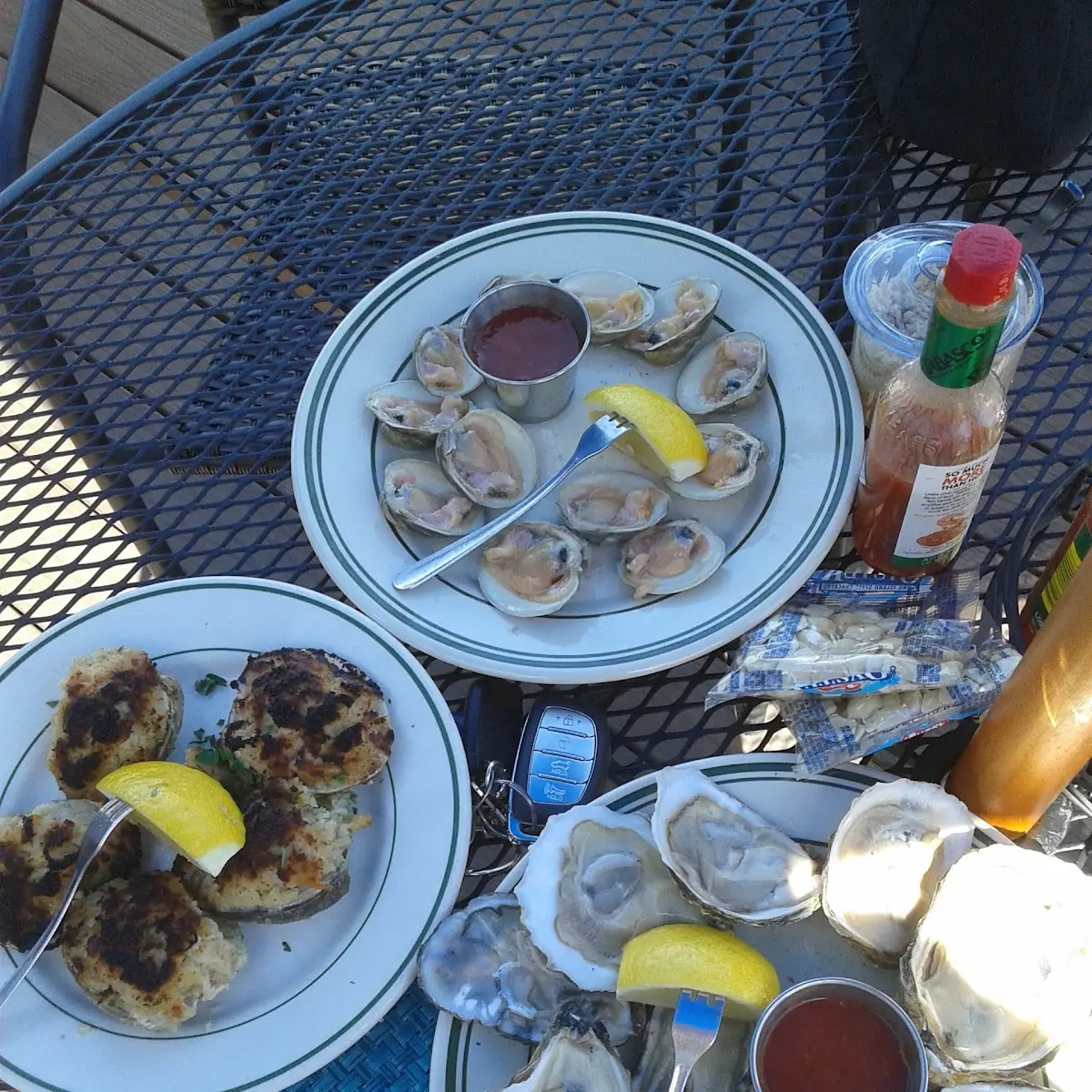 Blue Point Oysters on the Half Shell