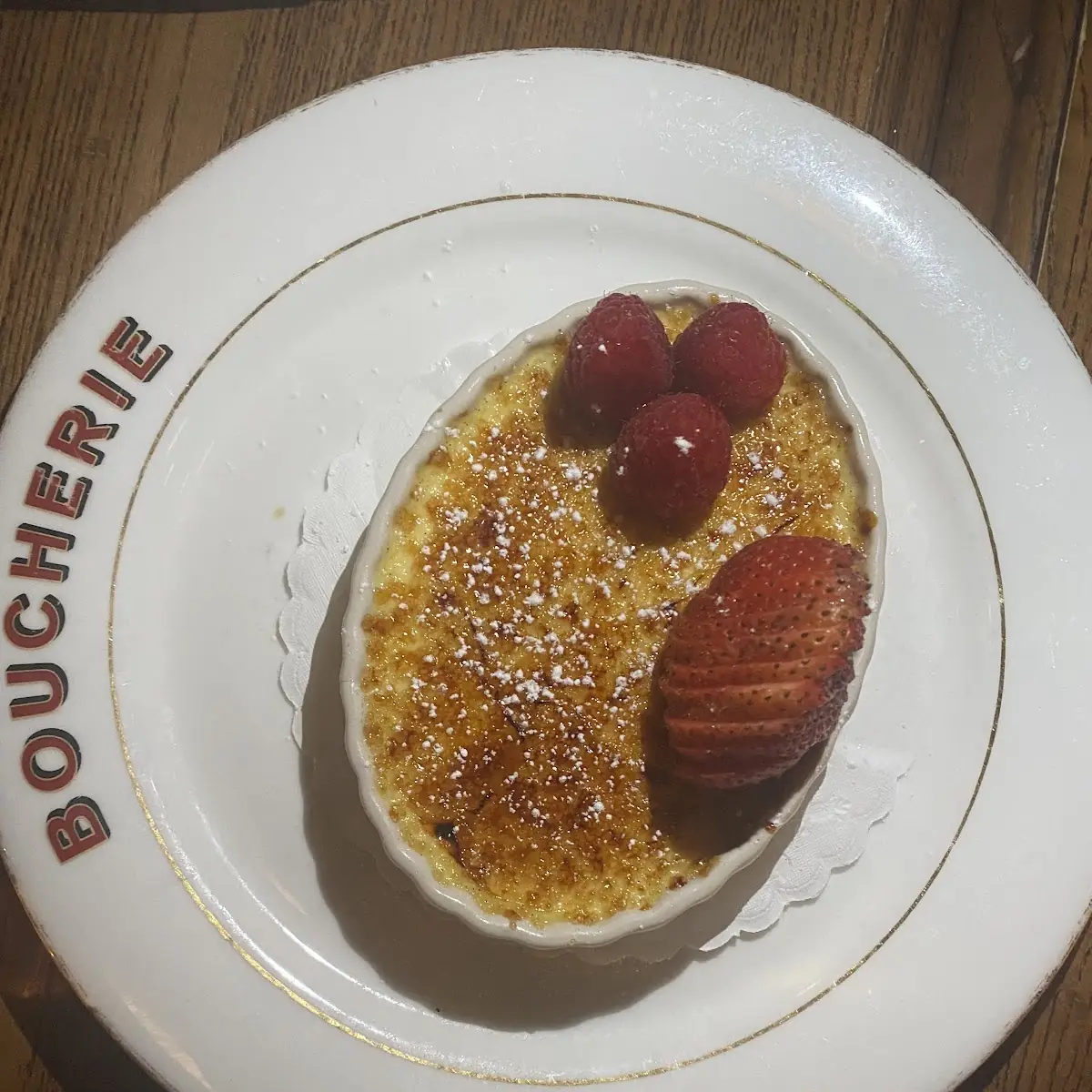 Boucherie Crème Brûlée