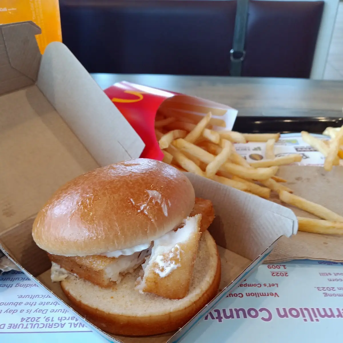 Filet O Fish Sandwich Combo