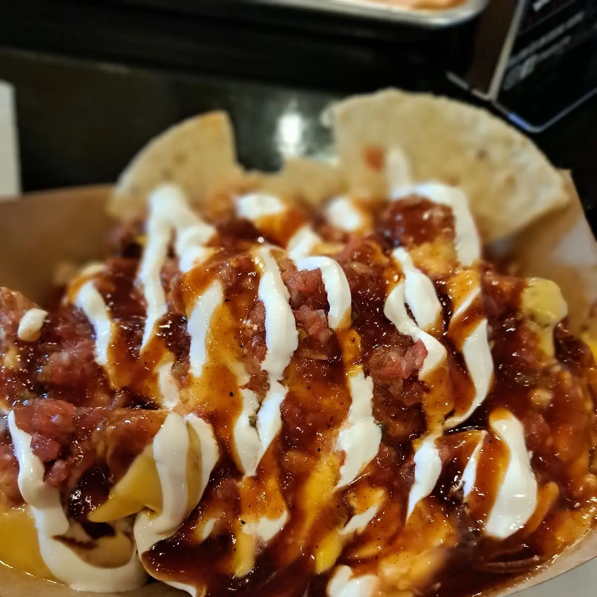 Pulled Chicken Nachos