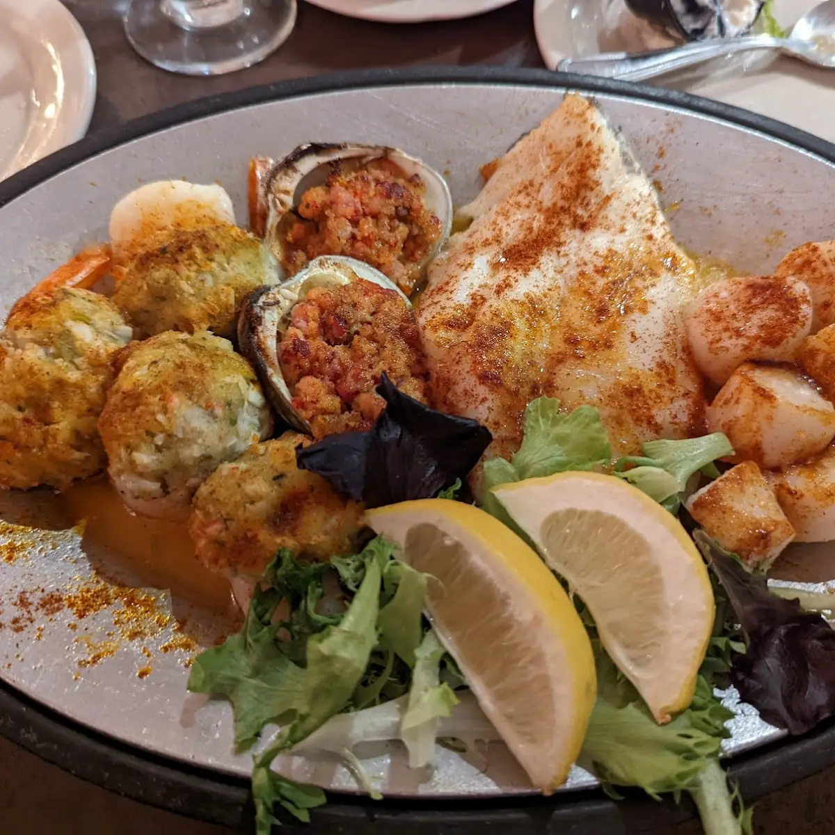Broiled Seafood