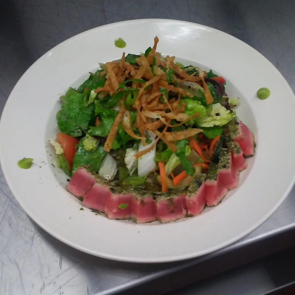 Enlightened Seared Ahi Salad