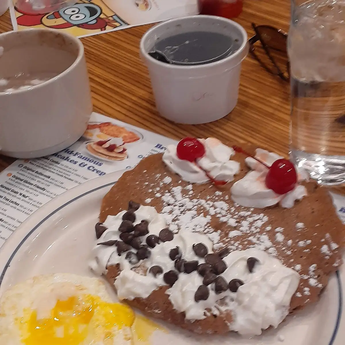 Happy Kid Pancake Combo