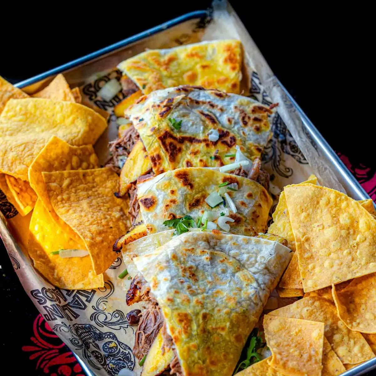 Quesadilla with Chips