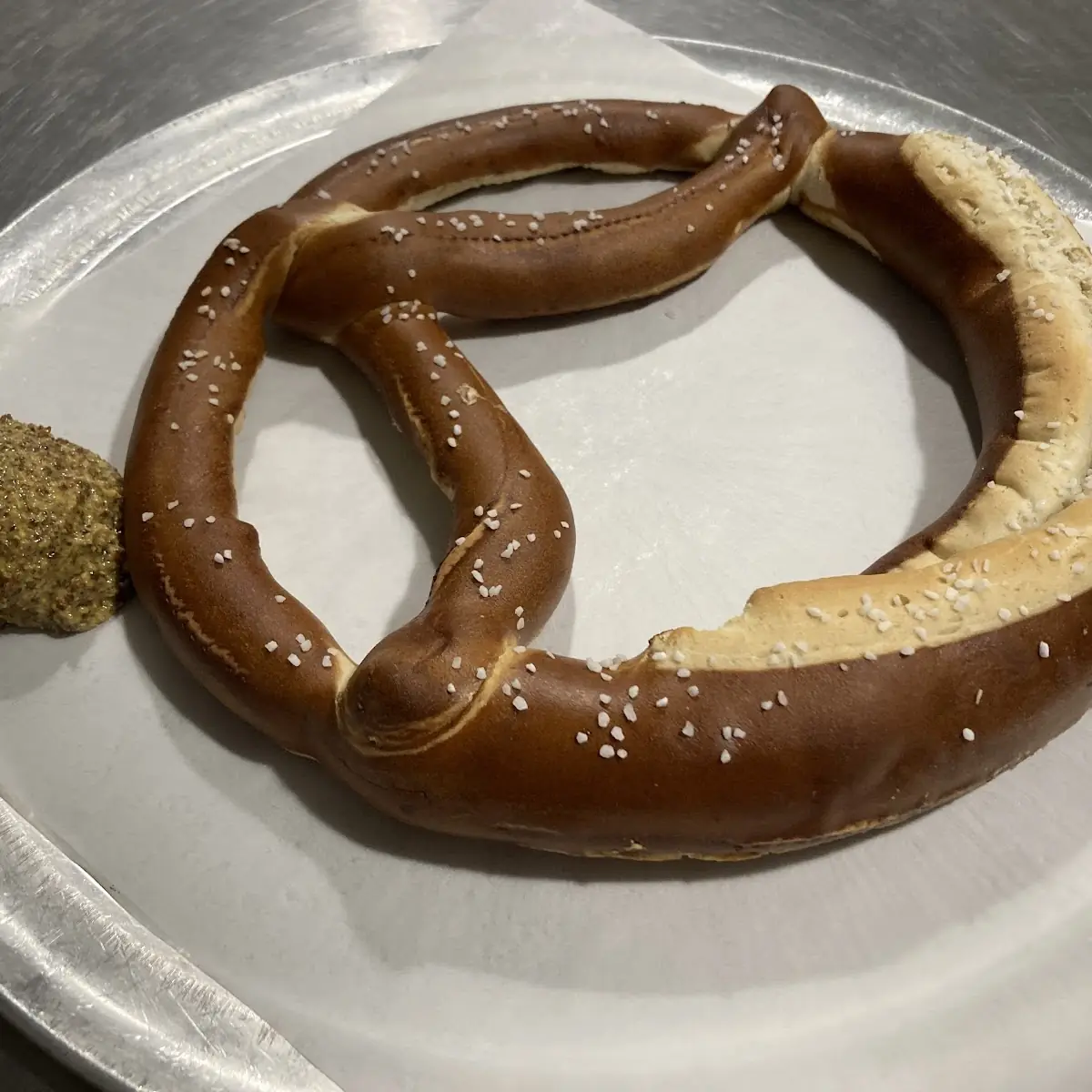 Bavarian Style Soft Pretzel