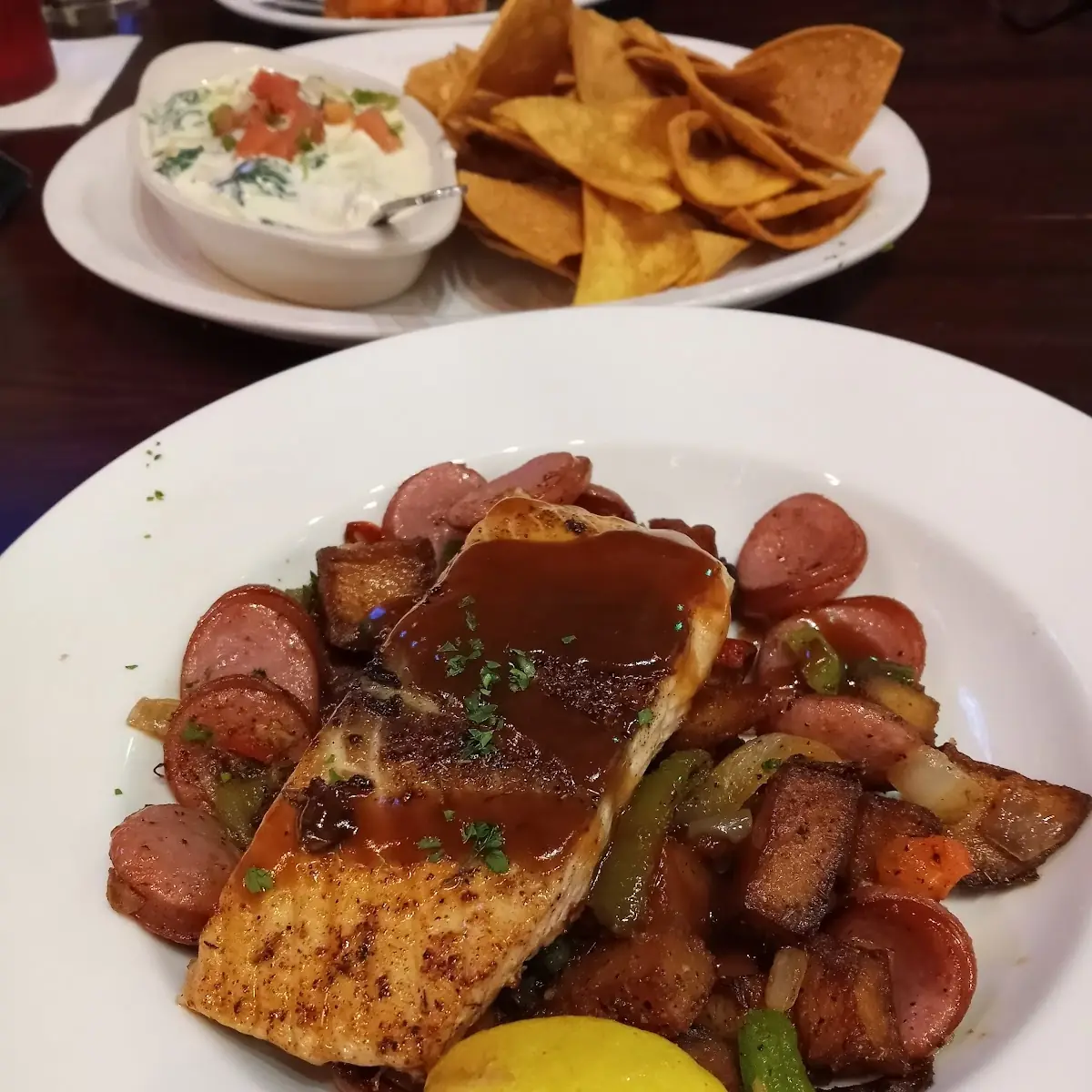 Bourbon Glazed Salmon