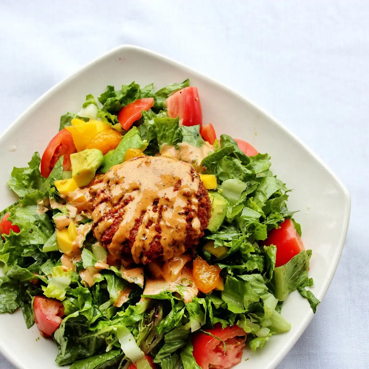 Crab Cake Salad