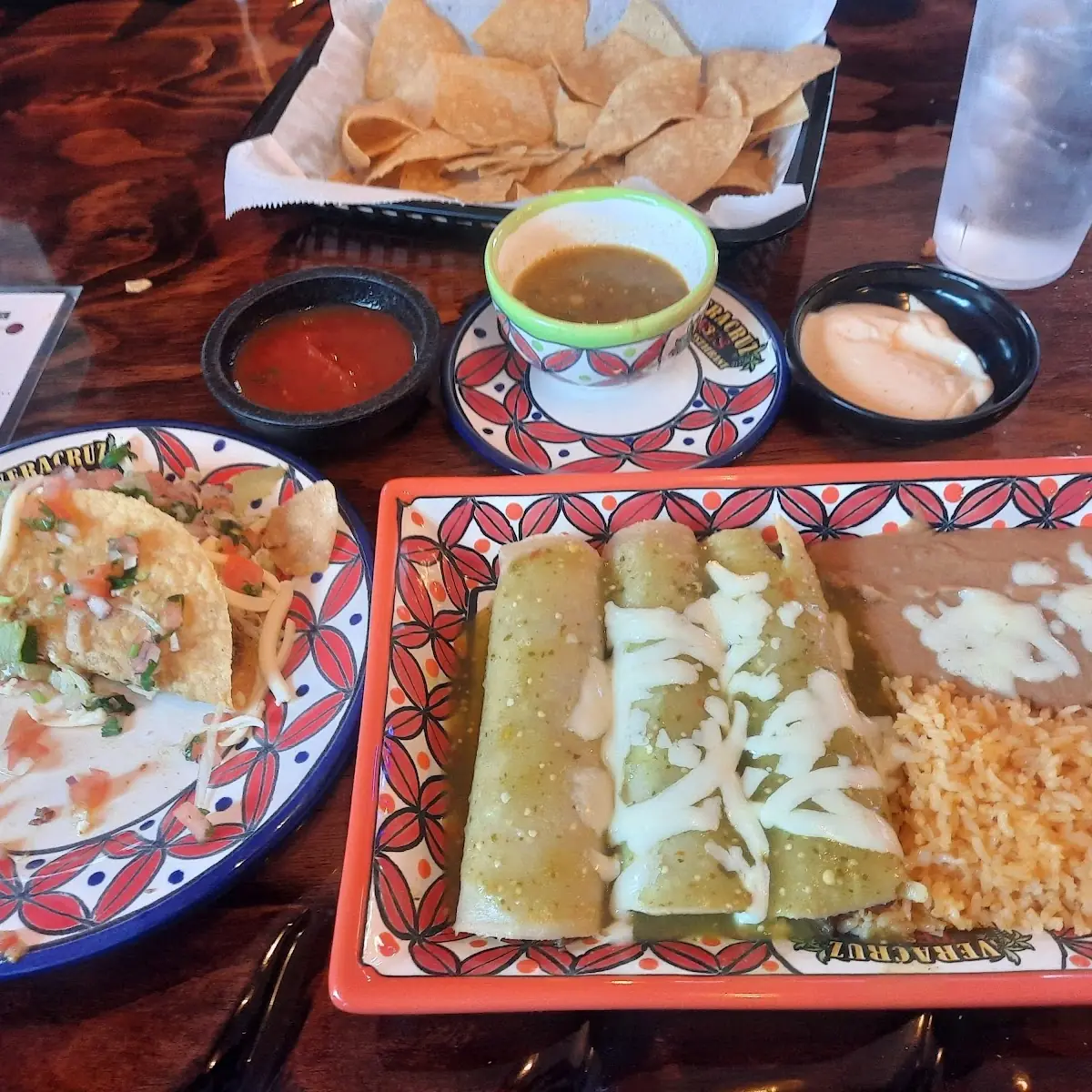 Enchiladas Verdes