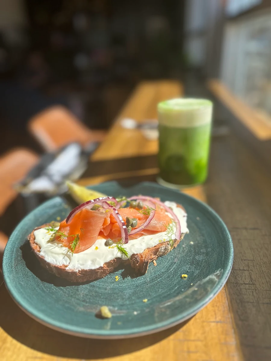Smoked Salmon Toast