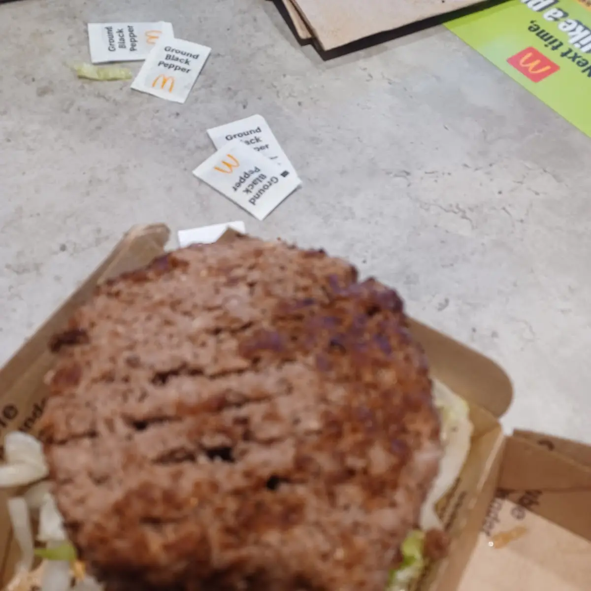 Quarter Pounder Hamburger
