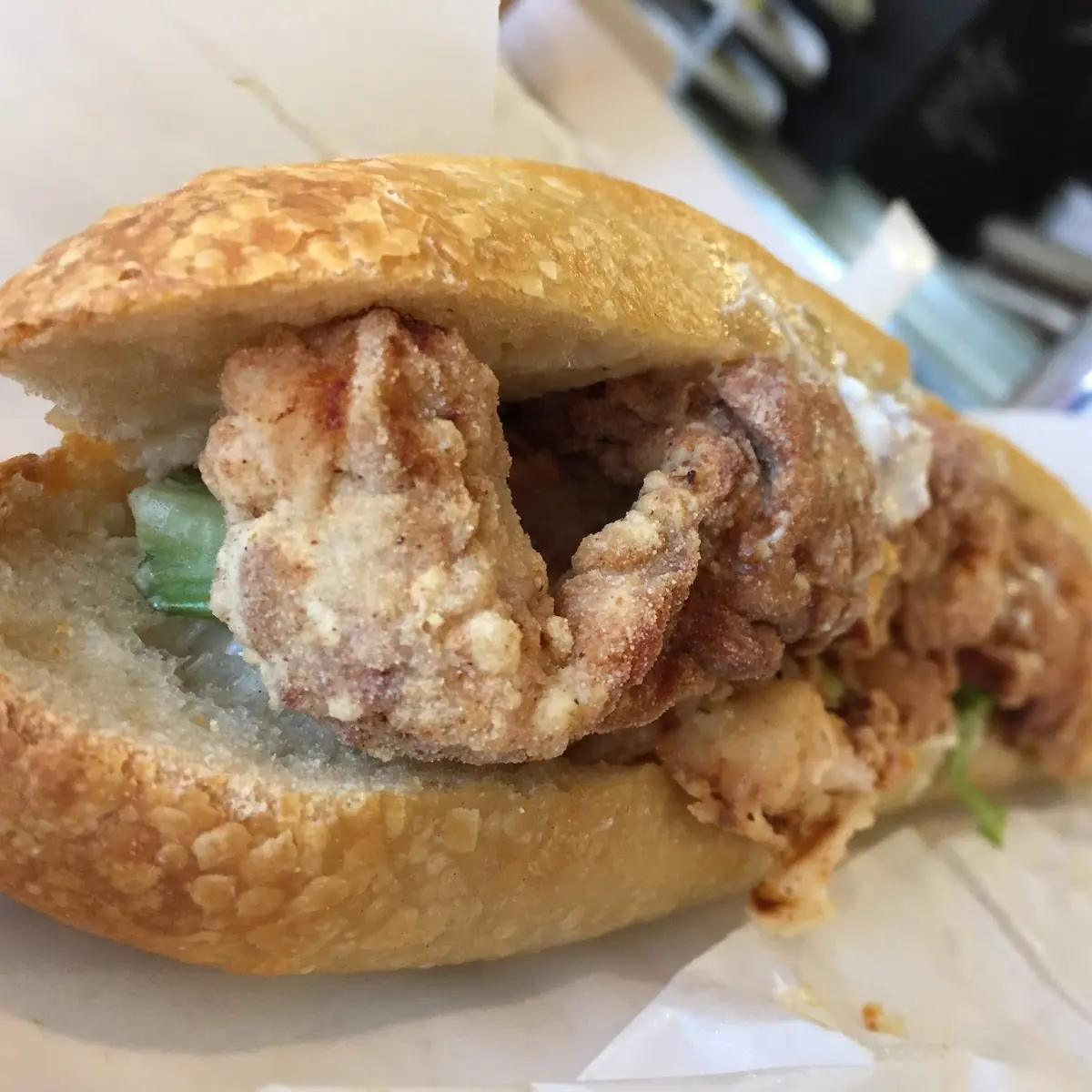 Buttermilk Fried Chicken with Pesto Ranch Dressing