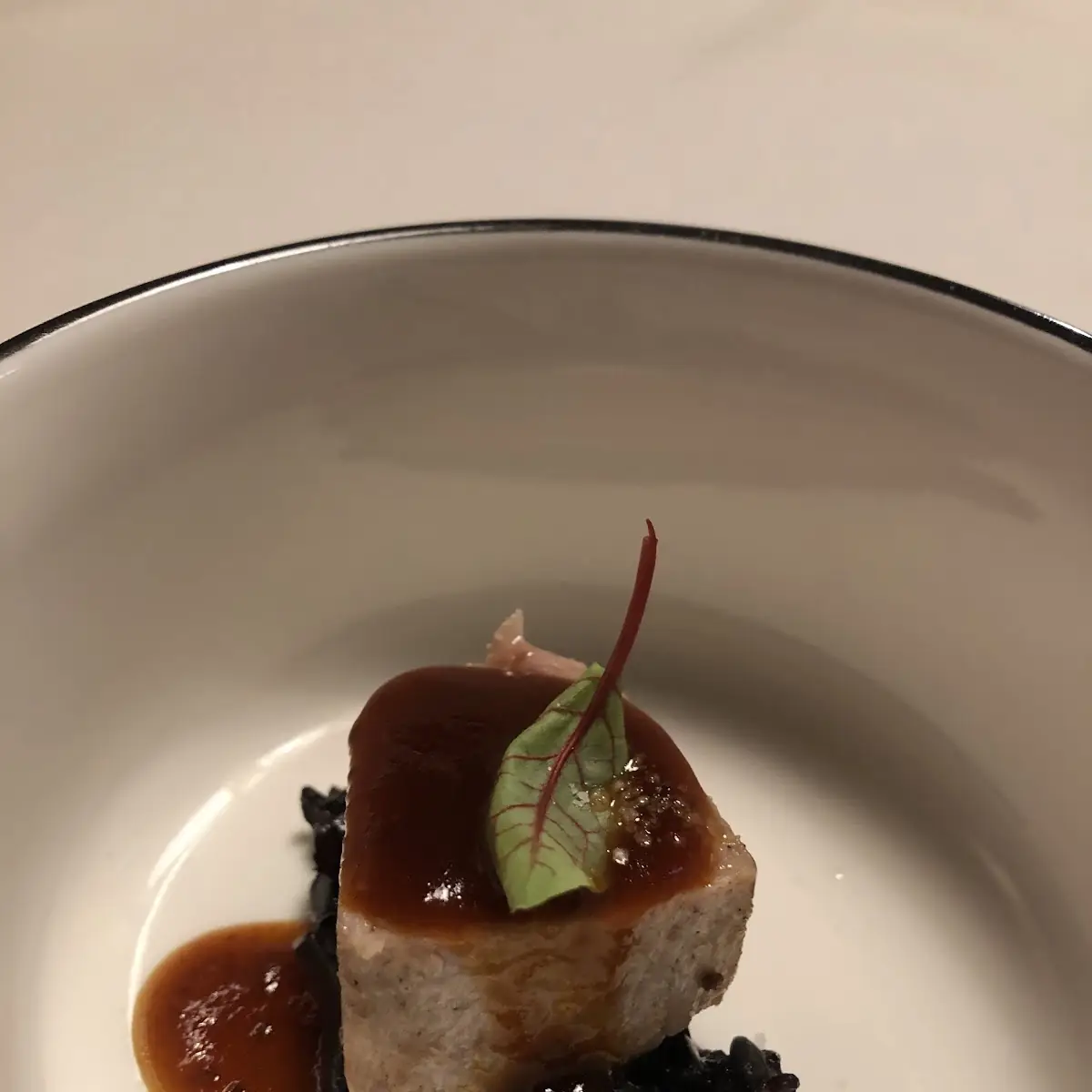 Pork Belly-APIO- Garlic Gastrique