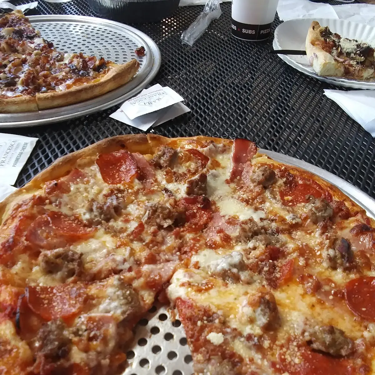 3 Meat Pizza
