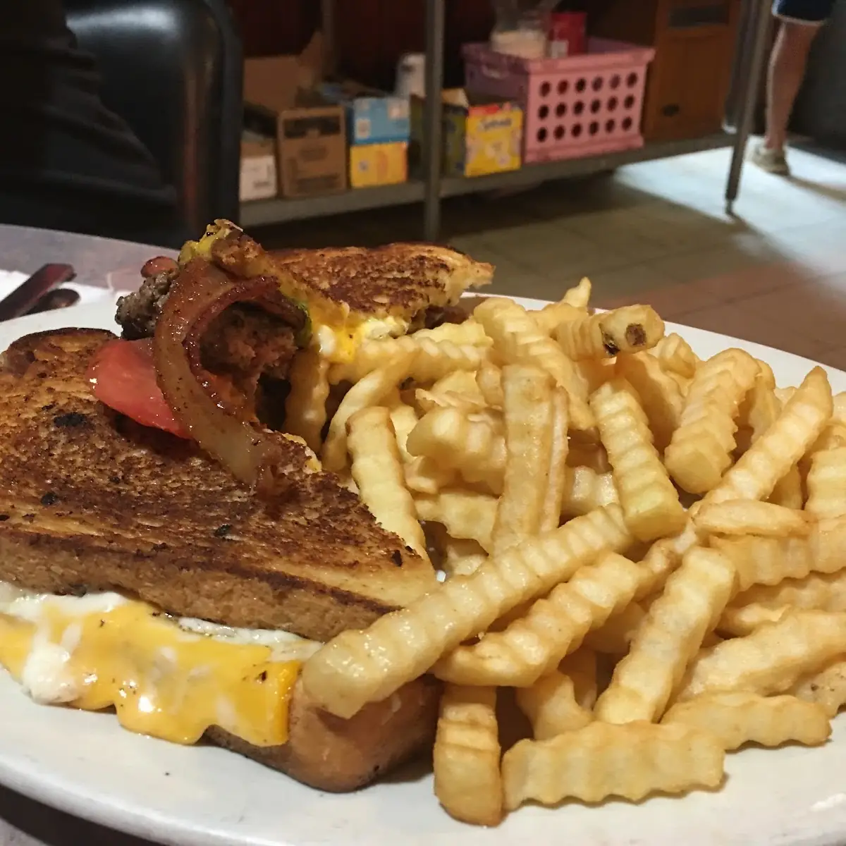 Grilled Cheese and Fries
